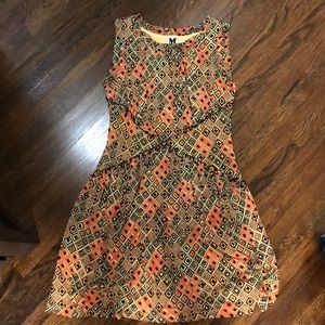 M Missoni silk tribal print dress